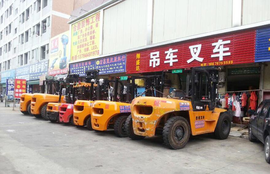 深圳搬运行业采购叉车案例